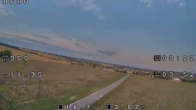 Первый облёт FPV рамы GEPRC GEP Leopard LX5 220mm смотреть онлайн