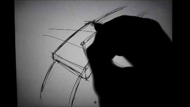 Quick sketch using Sketchbook Pro App смотреть онлайн