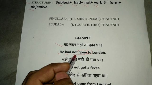 Past perfect tense negative sentence / past perfect tense ! смотреть онлайн