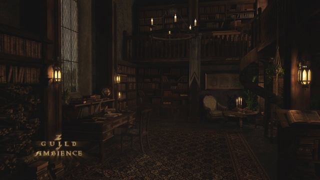 Library Sounds | Study Ambience | 2 Hours