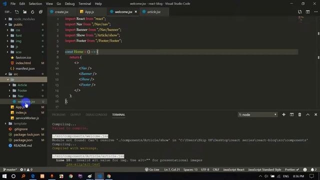 12 fix some error and linking react router смотреть онлайн