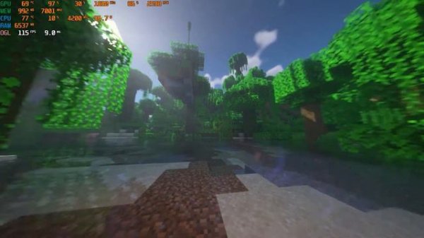 Minecraft FPS test (Gtx1660Super / Ryzen 5 3600) (Optifine vs Sodium Mod)