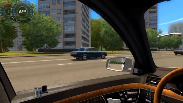 City Car Driving Mercedes Benz S65 AMG смотреть онлайн