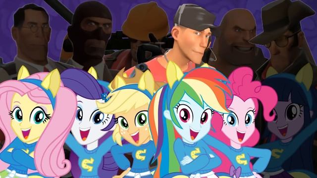 [MLP FiM x TF2] Equestria Girls x Team Fortress 2