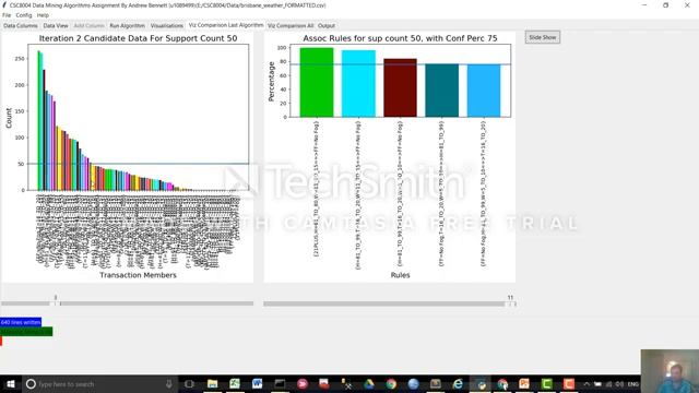 csc8004 video 3/5 - Apriori Algorithm to predict fog смотреть онлайн