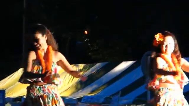 Япония. Гавайские танцы в приморском городе Йокогама смотреть онлайн