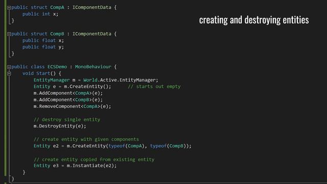Unity ECS (Entity Component System) - 1 of 2 смотреть онлайн