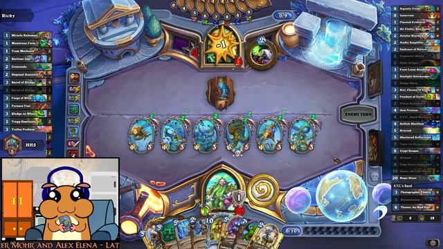 [ Hearthstone S119 ] Mill Druid - Showdown in the Badlands смотреть онлайн