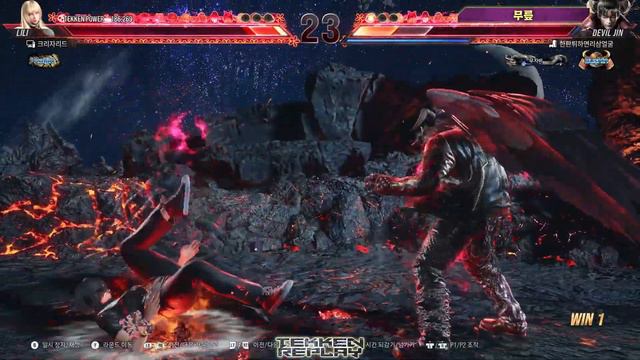 TEKKEN 8 ⚡ DEVIL JIN : 무릎(KNEE) смотреть онлайн