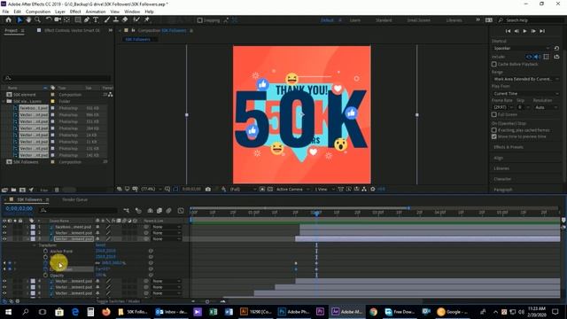 How to create GIF file using Adobe After Effects & Photoshop | How to make gif file смотреть онлайн
