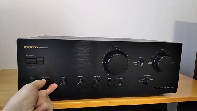 #hifiaudio Onkyo Integra A-9711 (demo)