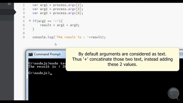 How to pass command line arguments in node.js смотреть онлайн
