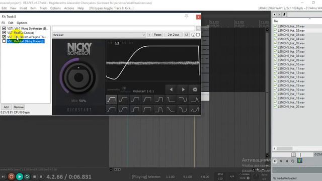 Making A Progressive House in REAPER 6 / FREE vsti VK-1 Viking Synthesizer смотреть онлайн