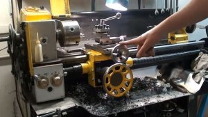 Токарный станок. Корвет 403 после доработок.