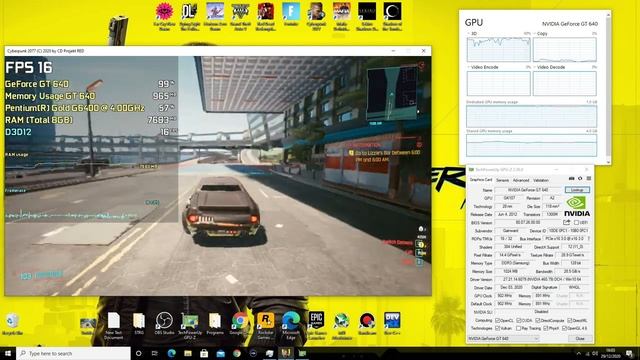Cyberpunk 2077 on 1GB VRAM GPU | Can It Handle? смотреть онлайн