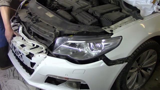 WV ПАССАТ СС.Задуваем,собираем,отдаем.