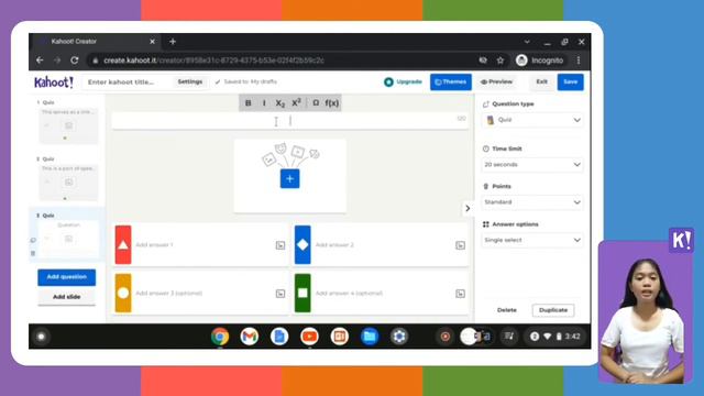 How to make an Online quiz (game show) using Kahoot! | Instructional Material | Group 7 смотреть онлайн