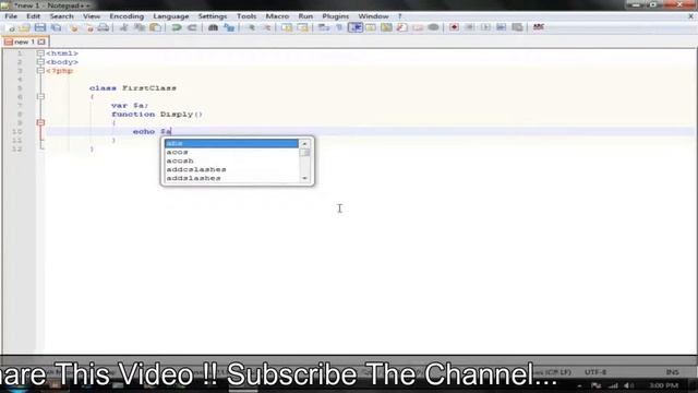 "LIVE" Class & Object in PHP [Hindi] | Php Tutorial #23 смотреть онлайн