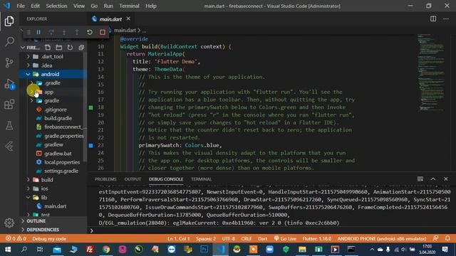 #04 Flutter: Sıfırdan Flutter - Firebase Projesi Oluşturma смотреть онлайн