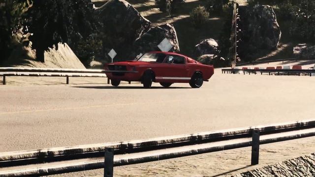1967 Ford Mustang GT500 Drifting CarX смотреть онлайн