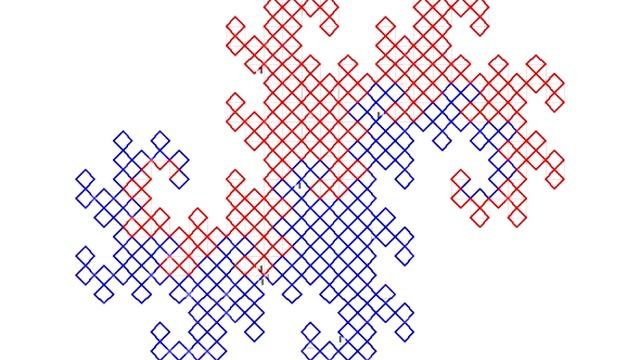 Evolution of the twindragon curve смотреть онлайн