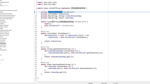 Proxy design pattern code walk-through смотреть онлайн