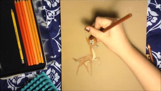 Bambi Speed Drawing |~Expression Of Art смотреть онлайн