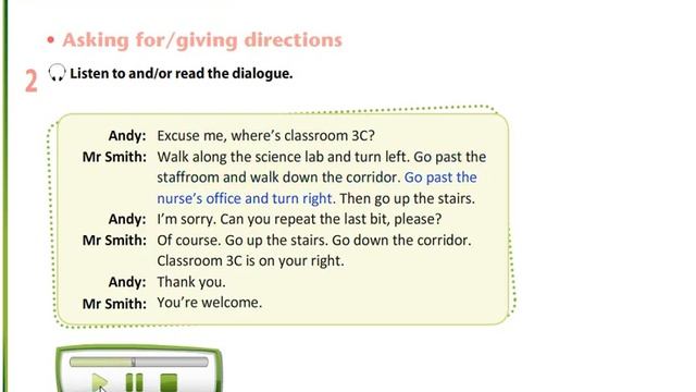 Excel 6 module 1d ex 2 asking for giving directions смотреть онлайн