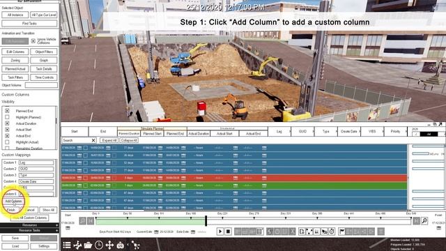 How to Hide and Show Columns in Schedule смотреть онлайн