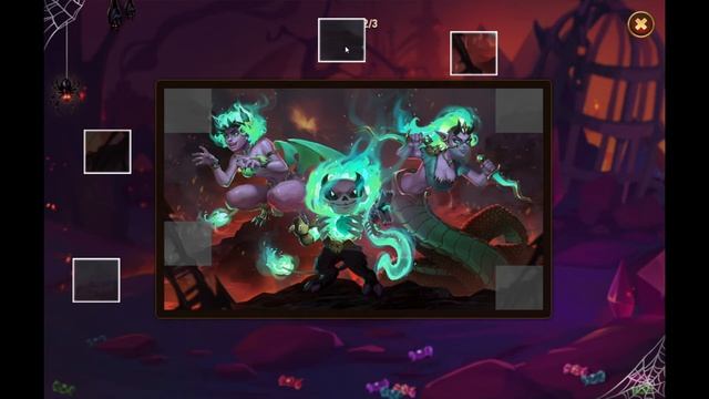 Пасхалки в игре Хроники Хаоса - Собираем пазлы в специальном событии на Хэллоуин смотреть онлайн