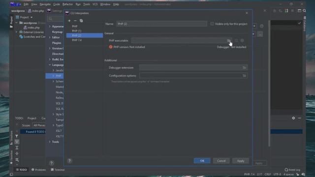 How to configure PHP interpreter in PhpStorm 2020.3 смотреть онлайн