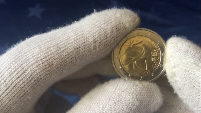 2 евро, Франция 2017 (25-летие розовой ленте),2 euros, France (25th anniversary of the pink ribbon) смотреть онлайн