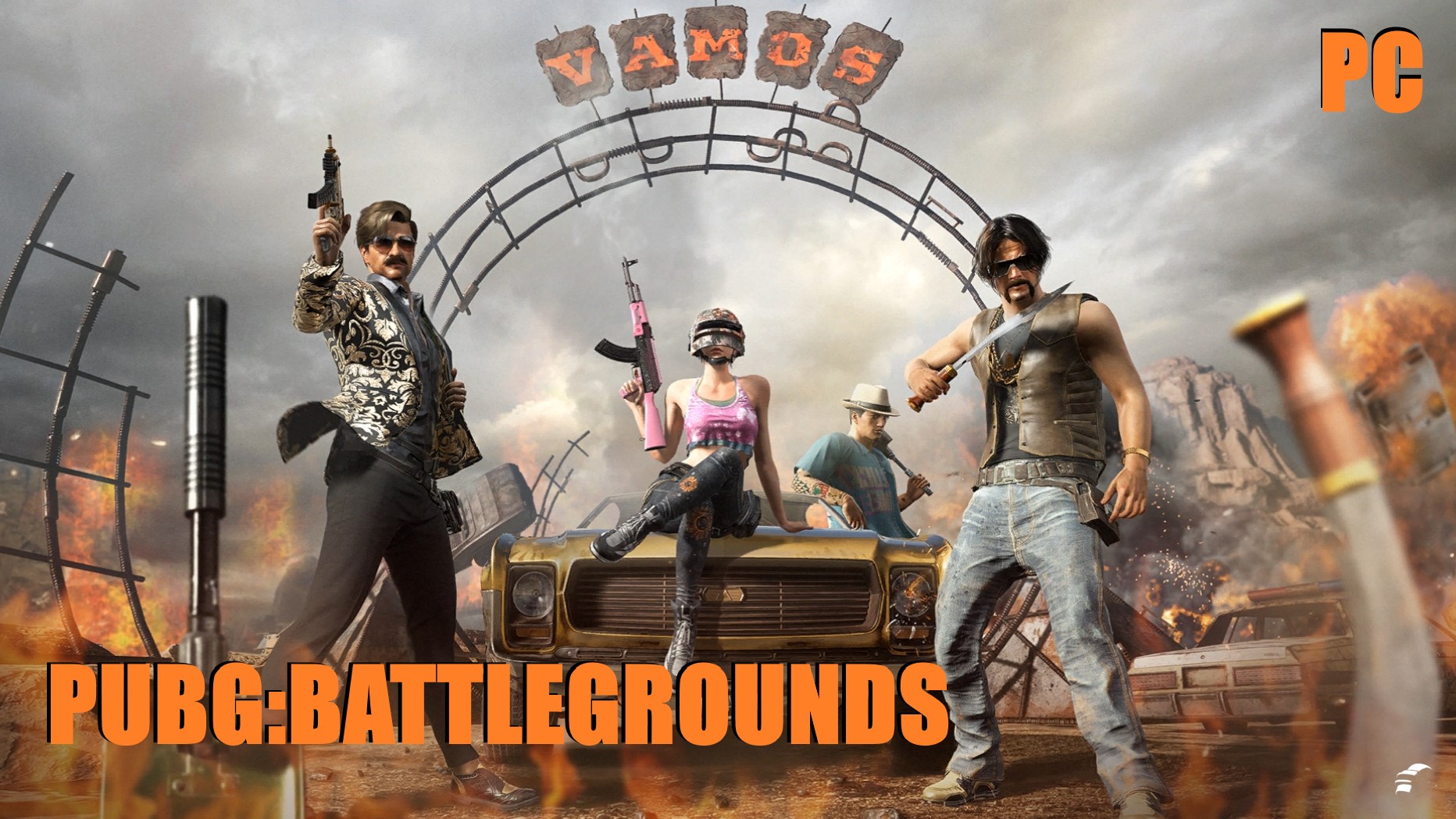 PUBG: BATTLEGROUNDS | Оружие в руках, трое в облаках смотреть онлайн