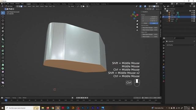 Curso Blender Gratuito: Modelar una guitarra eléctrica en Blender (Parte 1) смотреть онлайн