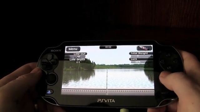 iFishing for Playstation Vita made with PS Suite смотреть онлайн