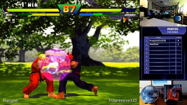 Street Fighter Ex Plus (Progressive vs Matigod) Playstation Ps1 Gameplay ELMEJORD3 смотреть онлайн