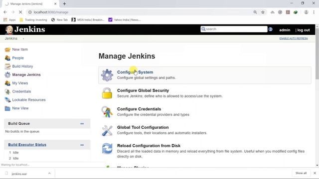 Increase Number of executor in jenkins смотреть онлайн