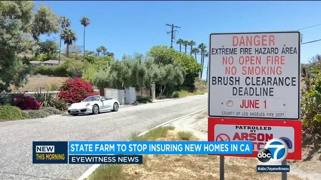 State Farm to no longer insure new homes in CA смотреть онлайн