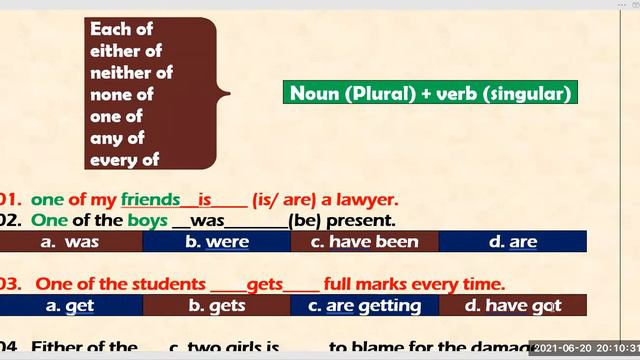 Right Forms of Verbs । Live Class । FunGlish смотреть онлайн