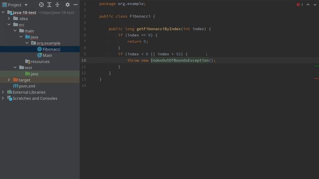 Алгоритмы: поиск чисел Фибоначчи с реализацией на Java смотреть онлайн