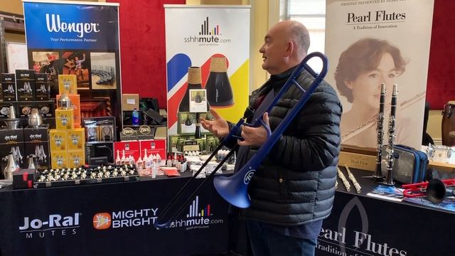 James Morrison tests the ZO Next Generation plastic trombone смотреть онлайн