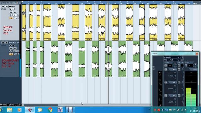 Test sound mixer Midas Venice F16 vs Soundcraft Delta 200 DLX 16 смотреть онлайн