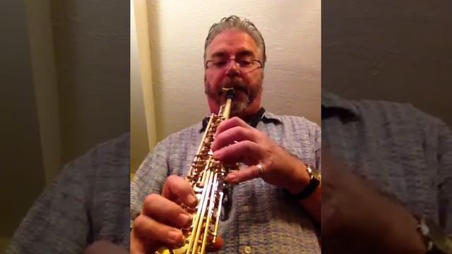 Yamaha YSS-475 Soprano Sax Demo