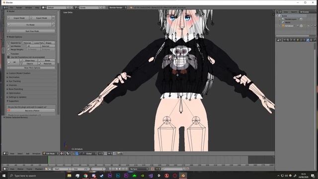 VRChat Avatar Blender Tutorial (For Dummies) 2020 смотреть онлайн
