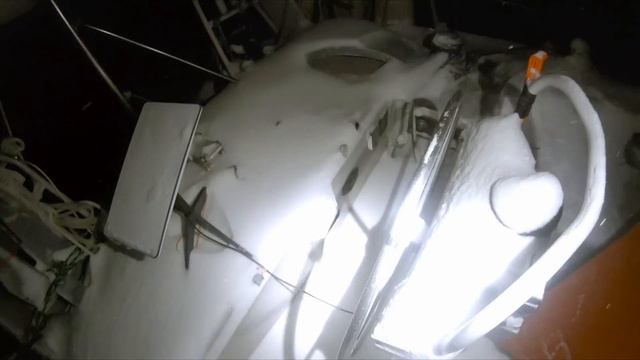 Facing a Snow Storm at Anchor. (Sailing Alaska) смотреть онлайн