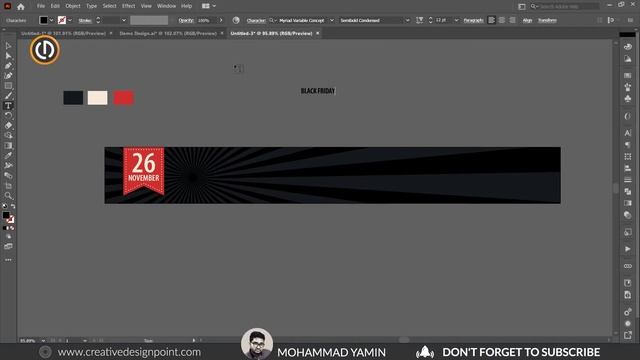 How to Create GIF Animation Web Banner Design in Photoshop смотреть онлайн