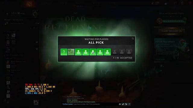 DOTA2 Gaming on Intel X99 - Xeon E5 1660 / 1680 v3 - AMD R9 390 vBIOS mod - Tenser Plays смотреть онлайн