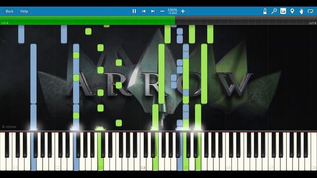 Arrow Season 8 Teaser Trailer Music [Synthesia Piano Cover] смотреть онлайн