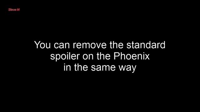 GTA 5 Online - Remove the Infernus & Phoenix Standard Spoiler смотреть онлайн