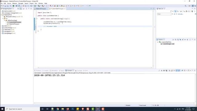 66- Java 8 Tutorial - LocalDateTime Class смотреть онлайн